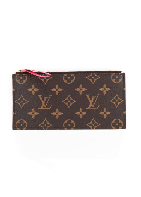 Louis Vuitton Monogram Felicie Insert Zip Pink