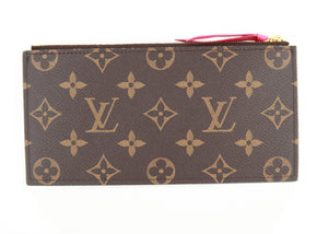 Louis Vuitton Monogram Felicie Insert Zip Pink