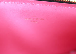 Louis Vuitton Monogram Felicie Insert Zip Pink