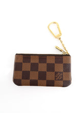 Load image into Gallery viewer, Louis Vuitton Damier Ebene Cles Key Pouch