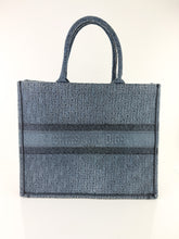 Load image into Gallery viewer, Dior Denim Book Tote Large