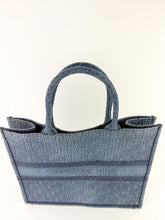 Load image into Gallery viewer, Dior Denim Book Tote Large
