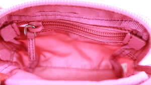 Prada Nylon Small Pouch Pink