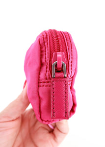 Prada Nylon Small Pouch Pink