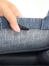 Load image into Gallery viewer, Dior Denim Book Tote Large