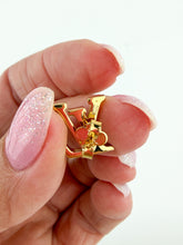 Load image into Gallery viewer, Louis Vuitton Iconic Enamel Earrings Pink Gold
