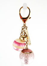 Load image into Gallery viewer, Louis Vuitton Bijoux Sac Mini Lin Bag Charm Pink