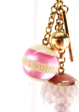 Load image into Gallery viewer, Louis Vuitton Bijoux Sac Mini Lin Bag Charm Pink