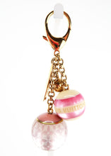 Load image into Gallery viewer, Louis Vuitton Bijoux Sac Mini Lin Bag Charm Pink