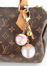 Load image into Gallery viewer, Louis Vuitton Bijoux Sac Mini Lin Bag Charm Pink