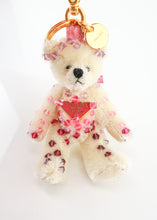 Load image into Gallery viewer, Prada Sequin Teddy Bag Charm Pink