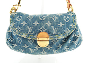 Louis Vuitton Monogram Denim Pleaty