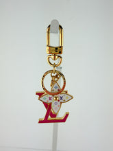 Load image into Gallery viewer, Louis Vuitton x Takashi Murakami Iconic Bag Charm Pink Multi