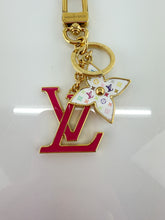 Load image into Gallery viewer, Louis Vuitton x Takashi Murakami Iconic Bag Charm Pink Multi