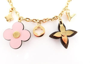 Louis Vuitton Blooming Flowers Bag Charm Pink