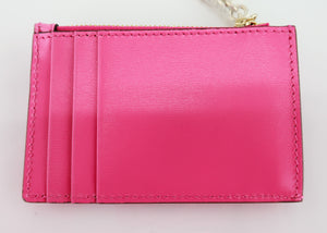 Gucci Canvas Card Holder Pink