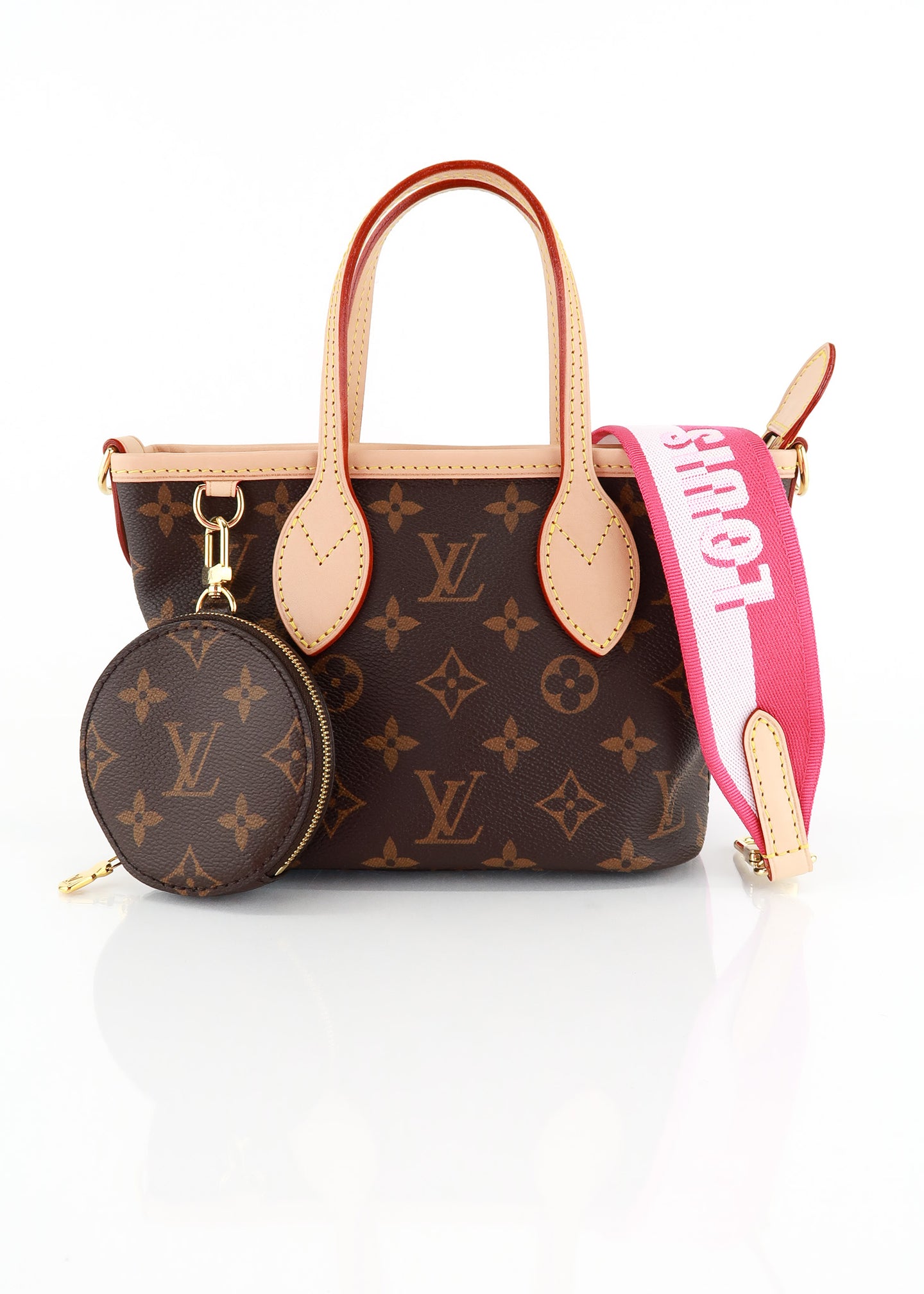 Louis Vuitton Monogram Neverfull BB Pink Peony