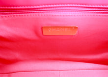 Load image into Gallery viewer, Chanel 19 Lambskin Quilted Medium Flap Hot Pink