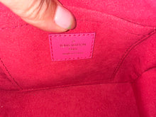 Load image into Gallery viewer, Louis Vuitton Calfskin Nanogram Embossed Speedy Bandouliere 20 Rose