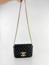 Load image into Gallery viewer, Chanel Shiny Lambskin Single Flap Black