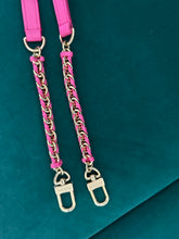 Load image into Gallery viewer, Louis Vuitton Calfskin Nanogram Embossed Speedy Bandouliere 20 Rose