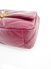 Load image into Gallery viewer, Chanel 19 Quilted Lambskin Medium Flap Bordeaux