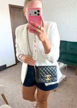 Load image into Gallery viewer, Chanel Shiny Lambskin Single Flap Black
