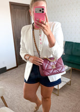 Load image into Gallery viewer, Chanel 19 Quilted Lambskin Medium Flap Bordeaux