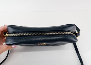 Saint Laurent Calfskin Lou Camera Bag Navy