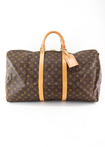 Louis Vuitton Monogram Keepall 55 Bandouliere