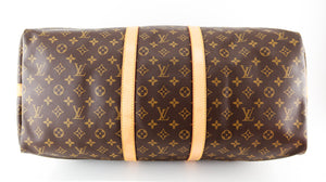 Louis Vuitton Monogram Keepall 55 Bandouliere