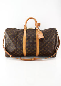 Louis Vuitton Monogram Keepall 55 Bandouliere