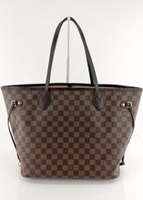 Load image into Gallery viewer, Louis Vuitton Damier Ebene Neverfull MM Rose Ballerine
