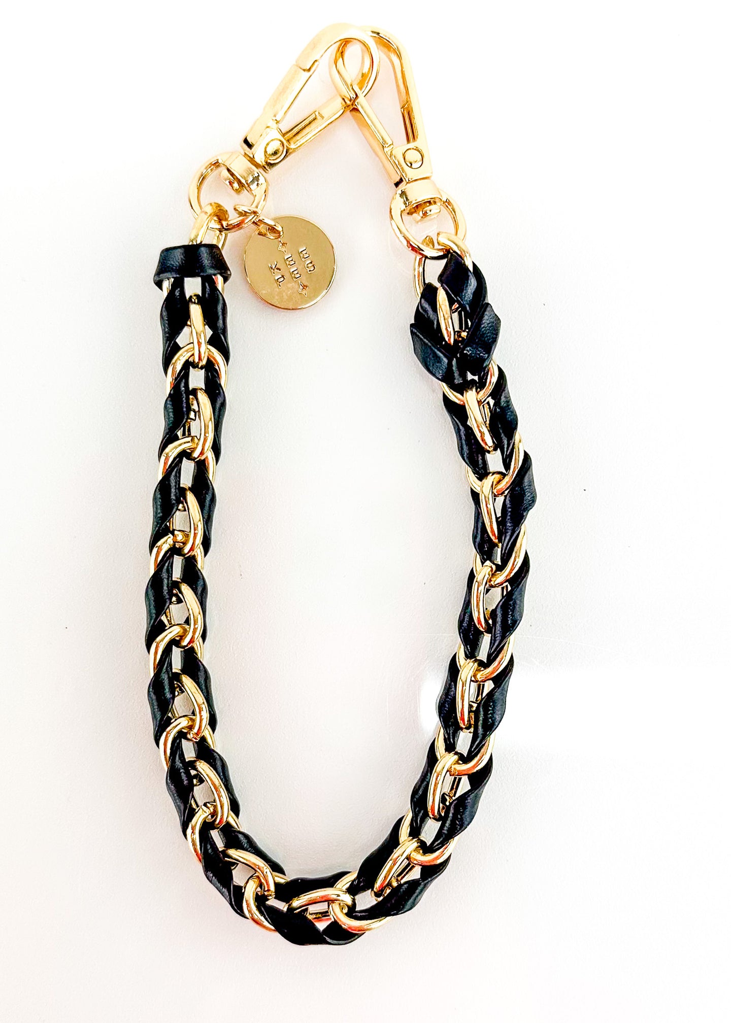 Keepes Black Chain Phone Charm