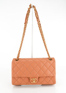 Chanel 23P Caramel Quilted Single Flap