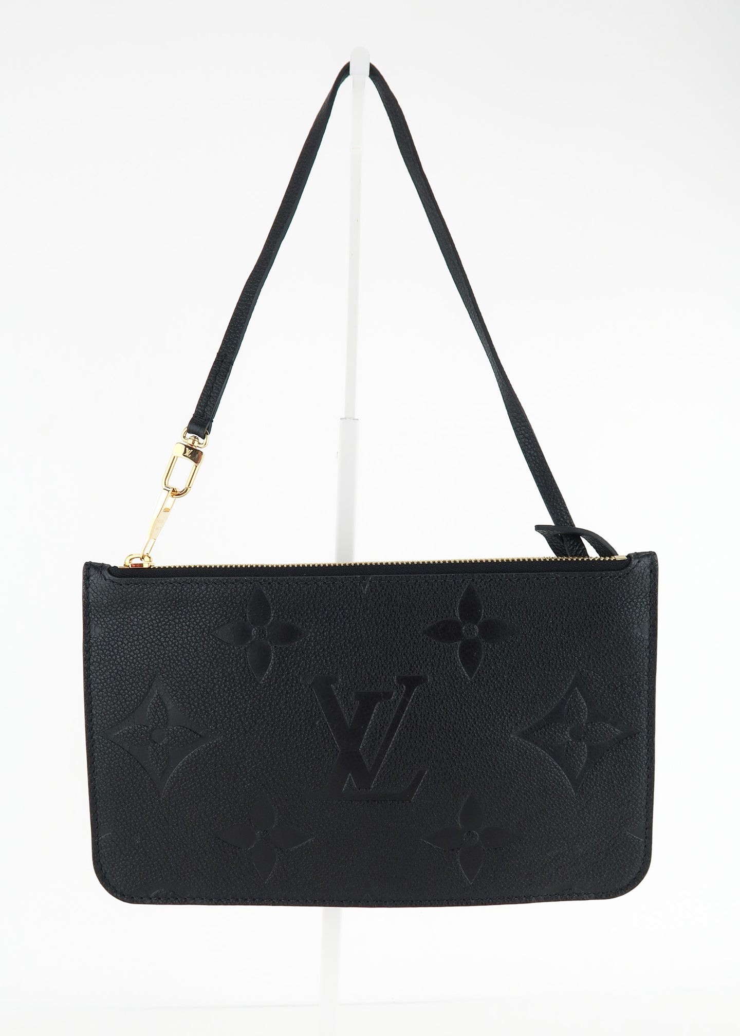 Louis Vuitton Empreinte Monogram Neverfull Pochette Black