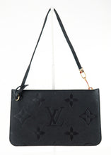 Load image into Gallery viewer, Louis Vuitton Empreinte Monogram Neverfull Pochette Black