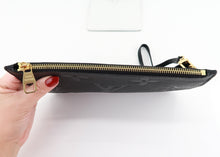 Load image into Gallery viewer, Louis Vuitton Empreinte Monogram Neverfull Pochette Black