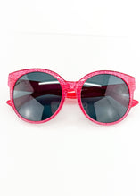 Load image into Gallery viewer, Gucci Oversized Pink Glitter Sunglasses