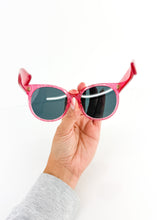 Load image into Gallery viewer, Gucci Oversized Pink Glitter Sunglasses