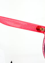 Load image into Gallery viewer, Gucci Oversized Pink Glitter Sunglasses