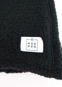 Keepes Karl & Koko Pet Blanket Black