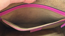 Load image into Gallery viewer, Gucci Supreme Canvas 2 Way Bag Pink Red