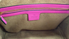 Load image into Gallery viewer, Gucci Supreme Canvas 2 Way Bag Pink Red