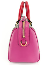 Load image into Gallery viewer, Gucci Supreme Canvas 2 Way Bag Pink Red