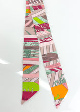 Load image into Gallery viewer, Hermes Silk Twilly Pink