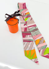 Load image into Gallery viewer, Hermes Silk Twilly Pink