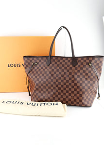 Louis Vuitton Damier Ebene Neverfull GM