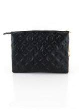 Load image into Gallery viewer, Louis Vuitton Lambskin Embossed Monogram Coussin PM Black
