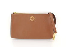 Load image into Gallery viewer, Tory Burch Pebbled Leather Robinson Crossbody Tan
